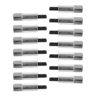 MAGQOO 14Pcs Chrome Stud Kit Big Block Valve Cover Bolt Set Replacement for Chevy Fits BBC 396 427 4