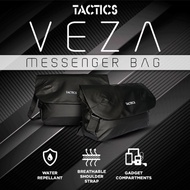 Tactics Veza Messenger Bag Sling Bag Shoulder Bags for Men Women Messenger Bags (E125) -Black