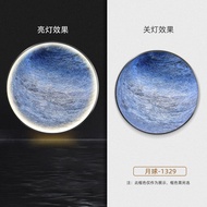 ภาพตกแต่ง LED รูปวงกลมสำหรับตกแต่งห้องนอน ห้องนั่งเล่น ภาพวาดตกแต่งผนังห้องนอน ภาพวาดติดผนังหัวเตียง