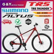 SHIMANO 29 inch 27 speed Mountain Bike Bicycle Basikal / SHIMANO ALTUS 3X9 SPEED / TRS MOUNTAIN BIKE / TRS THUNDER