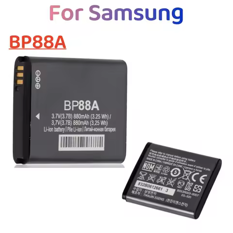 880mAh BP-88A BP88A Digital Camera Battery for Samsung IA-BP88A DV200 DV300 DV300F DV305 DV305F