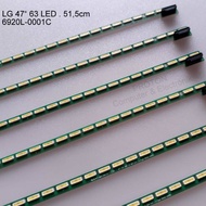 Backlight LG 63 LED SMD 51.5cm 63V . 47" V13 ART TV Rev 0.4 1 L R-Type . 6920L-0001C . 6916L1191B