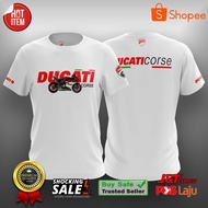 T-SHIRT DUCATI vr4 CUSTOM DESIGN-WHITE XS-5XL