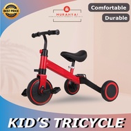 Basikal Budak Murah Kids Tricycle Bicycle Basikal 3 Roda Budak Children Folding Bicycle Baby Tricycle 3 in 1 Tricycle