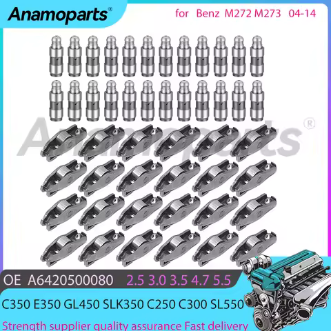 Engine Parts Rocker Arm & tappet Set Fit 2.5 3.0 3.5 4.7 5.5 L M272 M273 For 04-14 Mercedes-Benz C35