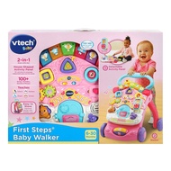👍Hot Sale! [ใช้ 2 ] Vtech รถหัดเดิน First Steps Baby Walker Pink รถหัดเดินเด็ก รถเด็กหัดเดิน รถหัดเด