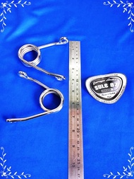 per jok spring jok penitik spiral chopper motor inggrisan kustom royal enfield kawasaki w175 BSA Mat