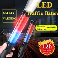 Traffic baton rechargeable LED traffic light Traffic command signal  light
