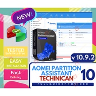 AOMEI Partition Assistant 10 🔥 v10.9.2 Partition Manager Software | Technician | Activted