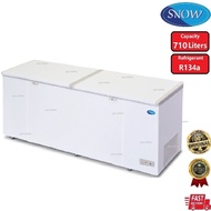 Snow LY750LDD Chest Freezer 2 Door /Peti Sejuk Daging / Peti Sejuk Beku (710L)