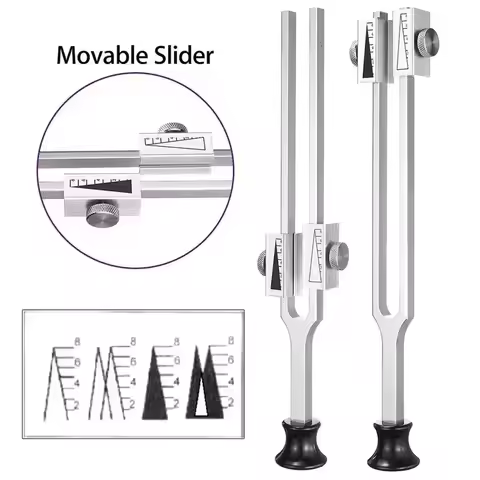 64Hz 128Hz Rydel Seiffer Tuning Fork Chakra Hammer Neurological Internal Nerves Neurology Test Sound