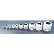 NYLON CABLE GLAND PG THREAD CABLE GLAND PG9 PG11 PG13.5 PG16 PG19 PG24 PG29 PG36 PG42 PG48 (GREY/WHI