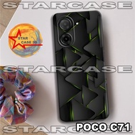 Softcase poco c71 /S10/ Abstract Motif poco c71/casing poco c71/silicone