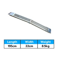 【Local delivery】Foldable Ramp Motorcycle Bike Car Ramp Lightweight Ladder Foldable Car ramps heavy d