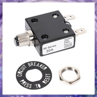 (Y W Z H)30A 125/250VAC 50VDC Circuit Thermal Breaker Thermal Protector For Generator
