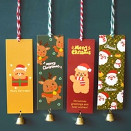 Bookmark Small Gift Christmas Handmade diy Material Package Christmas Decoration Christmas Tree Card Reward Student Small Gift 10.7
