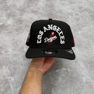 New Era Los Angeles Dodgers Skull Black Prime Edition 9Fifty A Frame Snapback Cap