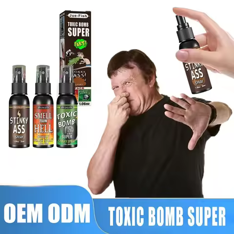 30ML Fart Spray Liquid Spray Stinky Ass Fart Spray And Smell From Hell Nasty Smelling Prank Spray Pr
