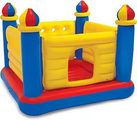 Factory Price Kids Fun Jumping Castle Inflatable Castle Bouncy Bouncing House with Ball Pit and Slid