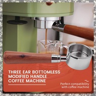(NYKQ) 51mm Bottomless Portafilter 3 Ears for Espresso Machines EC0680 and EC0685 with 1 Cup Filter Basket Included