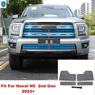 For Haval H5 2nd Gen 2023 2024 2025 Car Front Grille Insect Proof Net Radiator Condenser Protective 