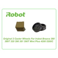 Original New From Irobot 2 Caster Wheels For Irobot Braava 380 380T