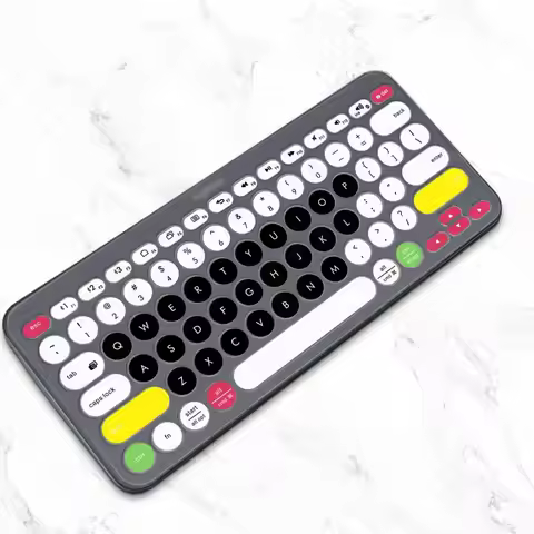 TPU Korean Keyboard Cover Wear-resistant Durable Laptop Keyboard Film Transparent Waterproof for Log