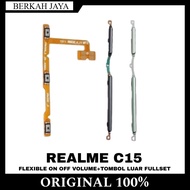 TOMBOL Flexible On Off Volume + External Button Realme C15 (FULLSET)