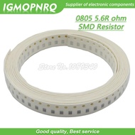 300pcs 0805 SMD Resistor 5.6 ohm Chip Resistor 1/8W 5.6R 5R6 ohms 0805-5.6R