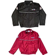 Elf Motorcycle Jacket for Touring and Daily Men and Women with Embroidered Logo, Twill Cotton
