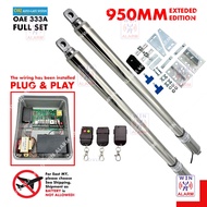 OAE 333A ( 2CH 433MHZ A3 ) 950MM SWING ARM AUTOGATE  (SET)