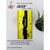 Get 2pcs Garskin Acer Liquid Z220 cyber Motif - Free Custom Motif