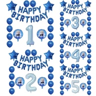 READY STOCK - 16pcs The Baby Boss Party Package Boss baby balloon decoration set House party kids bi