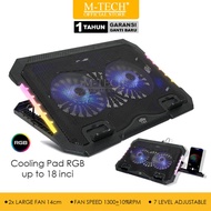 MTech S900 Laptop Cooling Pad max 18 Inch RGB Laptop Cooling Fan