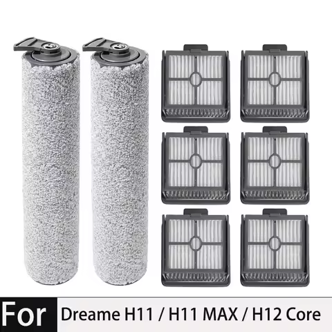 Dreame H12 Core / Dreame H11 / Dreame H11 Max, vacuum cleaner roller brush, Hepa filter, accessories