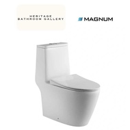 Magnum 919 One-Piece Toilet Bowl With Turbo Tornado Flushing