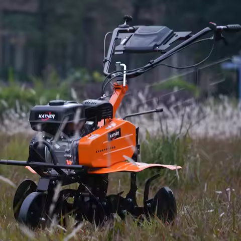 China Motocultor Agriculture Farm Tools 7/7.5hp 170f 4 Stroke Engine Power Tiller Belt Driven Cultiv