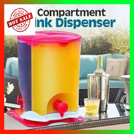 3 compartment drink dispenser - mudah