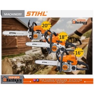 ORIGINAL STHILL WOOD CHAINSAW MACHINE WITH 16 , 18 AND 20 INCH