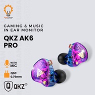 QKZ AK6 Pro Detachable Cable Sport Earphone with Mic