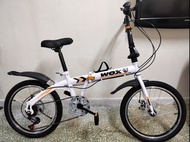 全新20吋摺疊單車 / 非二手 / 外賣代步 / 成人單車 / 雙碟剎避震摺車 元朗交收