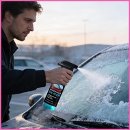 Windshield Ice Spray 120ml Glass Protection Automobile Snow Ice Melting Spray for Truck Sedan RV Mor