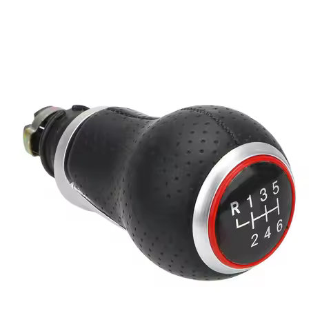 12mm 5/6 Speeds Car Gear Shift Knob For Audi A4 B6 B7 B8 A6 S4 8K A5 8T Q5 8R S Line Ibiza 6J Seat L