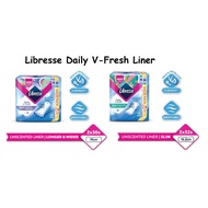 Libresse Daily V-Fresh Pantyliner - Curvefit Shape - 15cm 19cm - Pantyliner