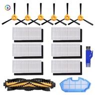 Filter Brush Replacement Parts Accessory Set for Ecovacs Deebot Ozmo N79 Ozmo N79S Vacuum Cleaner Robot