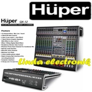 Promo Mixer Huper Qx12 Huper Qx 12 12 Channel Resmi Ginal New Original