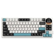 【High Quality】 Feker K75 Gaming Keyboard 3 Modes 2.4G Wireless Bluetooth Keyboard 83Keys RGB With Pb