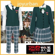Us Of All Are Dead Cosplay School Uniform Costume Authentic And High-quality