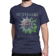 Men Women T-Shirt Metal Band Rock Music Novelty 100% Cotton Tee Shirt Short Sleeve Meshuggah T Shirt