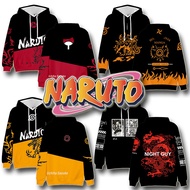 【CustomFashion】Naruto Hoodies Sasuke Uzumaki Jacket Boys Girls 3D Printed Anime Sweatshirts Pullover Coat Men Kid Women